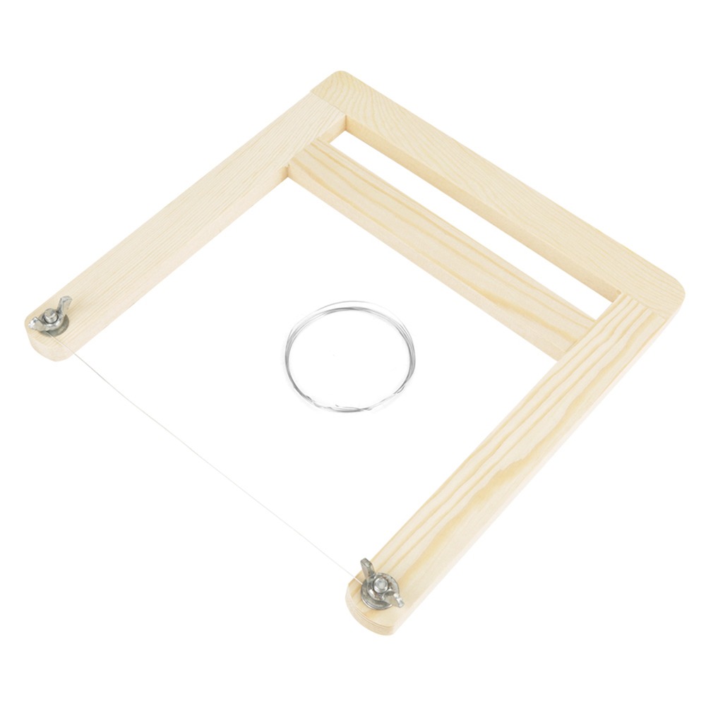 Soap Cutter Wire - เครื่องมือช่วยทำสบู่ ที่ตัดสบู่ด้ามไม้ ใช้ซ้ำได้ พกพาสะดวก ที่ตัดขี้ผึ้ง ที่ตัดเชือก