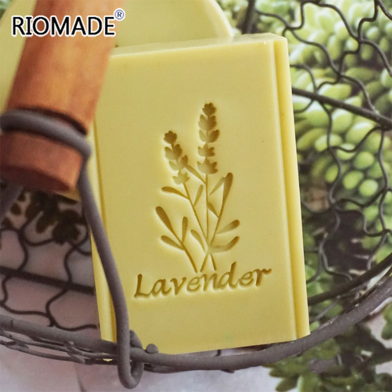 Soap Making Websites - ลาเวนเดอร์คริลิคสบู่แสตมป์ธรรมชาติโปร่งใสแสตมป์ที่กำหนดเองสำหรับทำสบู่Chapterพร้อมHandle HandmadeซีลZ0568XC