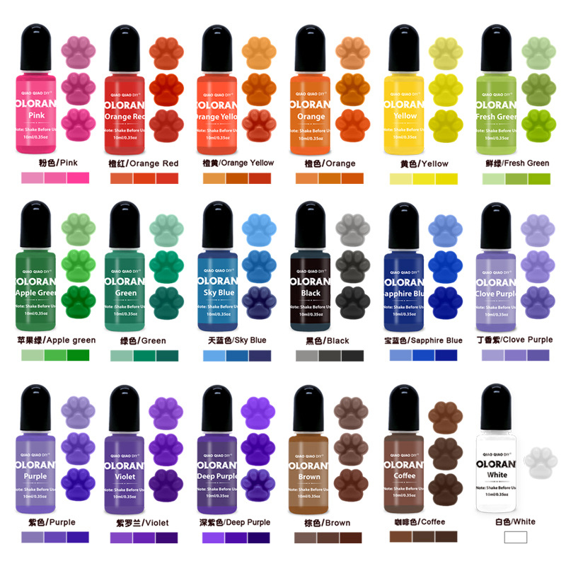 Soap Making At Home - 20 สีเทียนสีย้อมเทียนขี้ผึ้ง WAX Pigment Dye สีเทียน