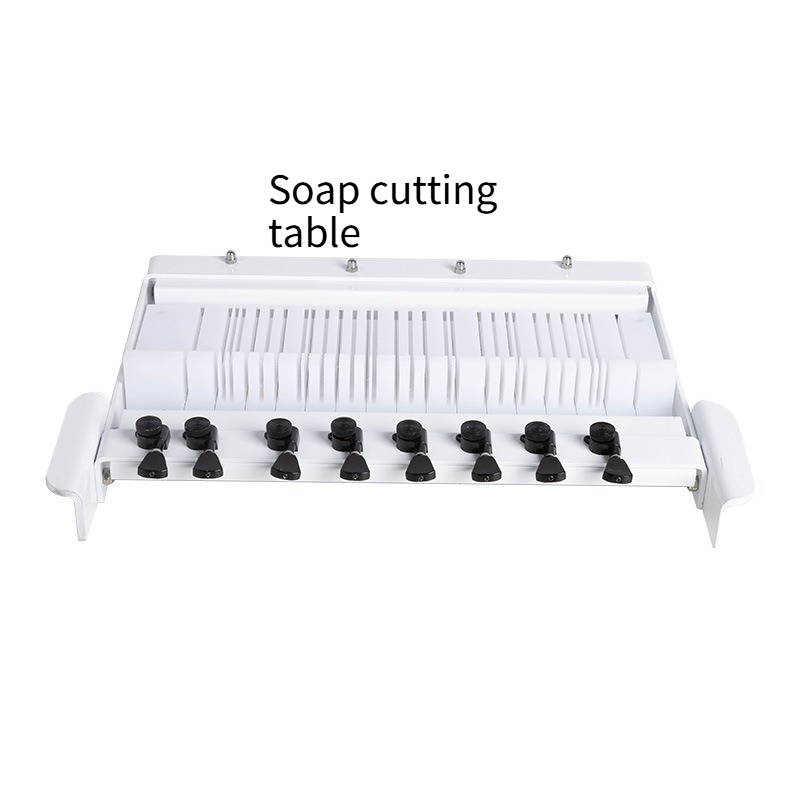 Soap Cutter Wire - เครื่องตัดสบู่แบบลวดหลายเส้น ปรับระดับได้ สำหรับตัดก้อนสบู่แบบโคลด์โพรเซส พร้อมฐานไม้ สำหรับทำสบู่เองที่บ้าน