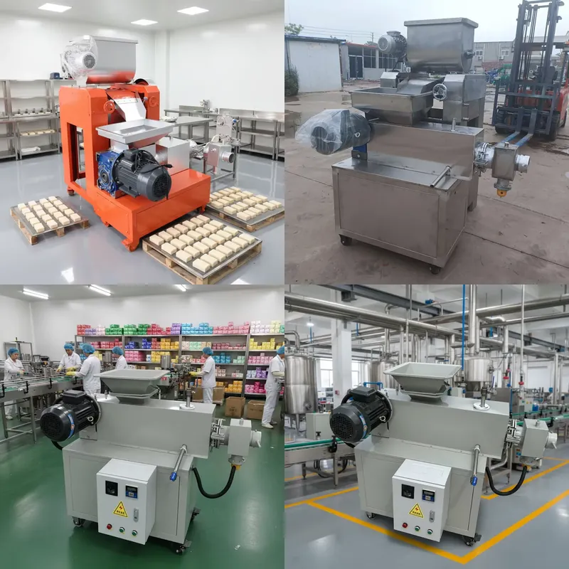Soap Making Machine For Sale - เครื่องทำสบู่ก้อนเล็กแบบอัตโนมัติ ปี 2026 พร้อมเครื่องขึ้นรูปและตัดสบู่แบบแผ่นสำหรับสายการผลิตสบู่ ลดราคา