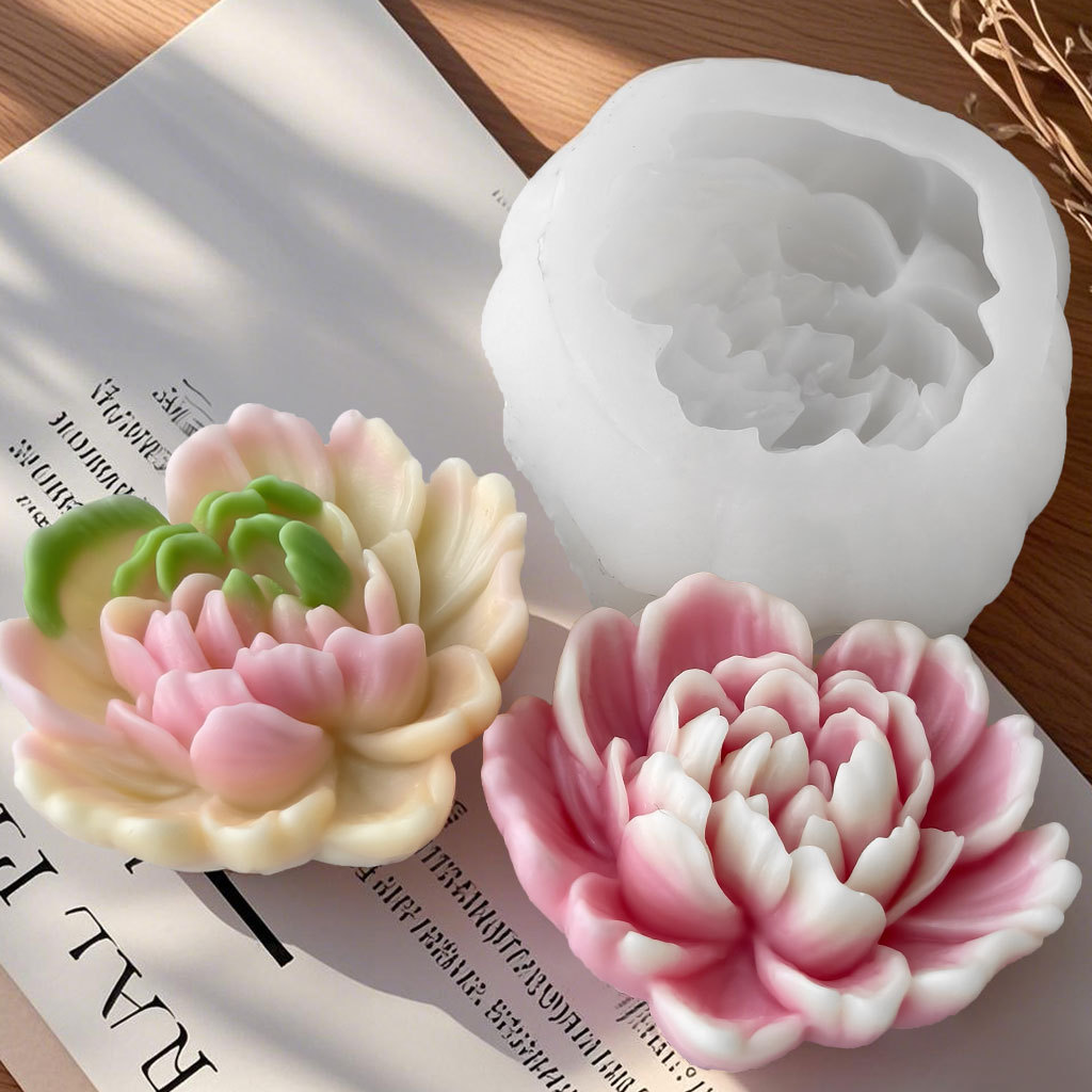 DIY Rose ดอกไม้แม่พิมพ์ซิลิโคน - Soap Making Recipes บทวิจารณ์และราคา