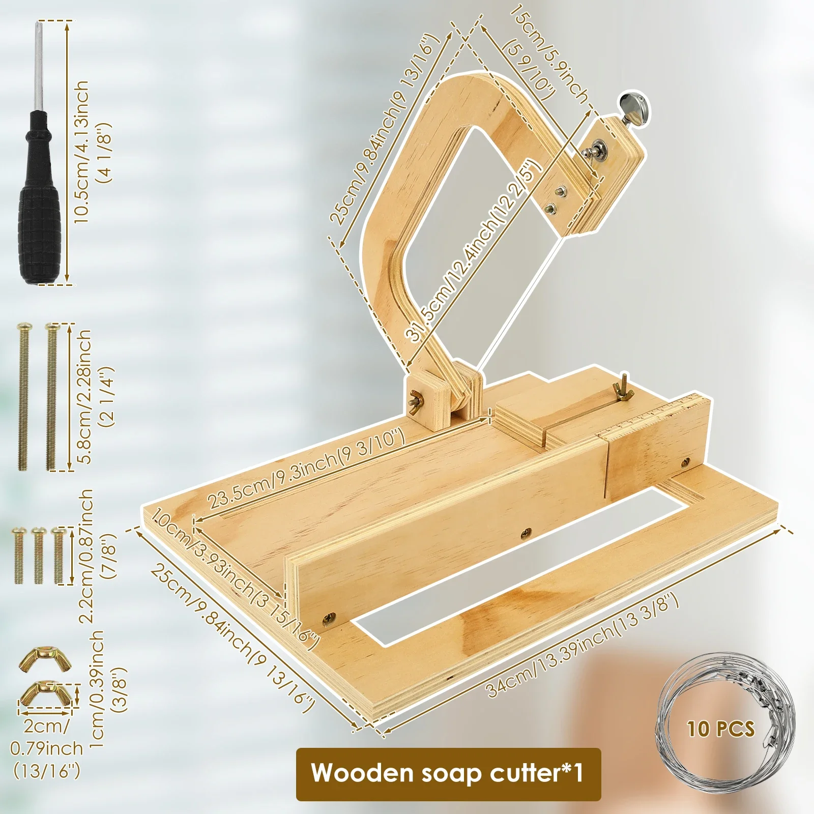 เครื่องตัดสบู่ไม้แบบมืออาชีพ พ - Soap Cutter Wire บทวิจารณ์และราคา