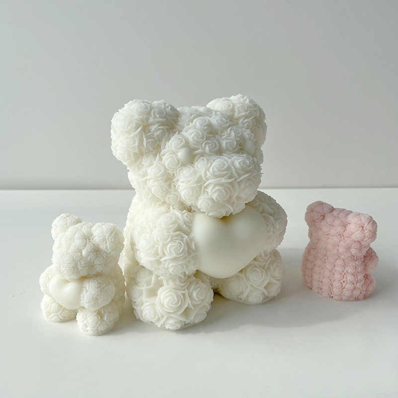 วันวาเลนไทน์ Love Rose หมี 3D  - Soap Making At Home บทวิจารณ์และราคา