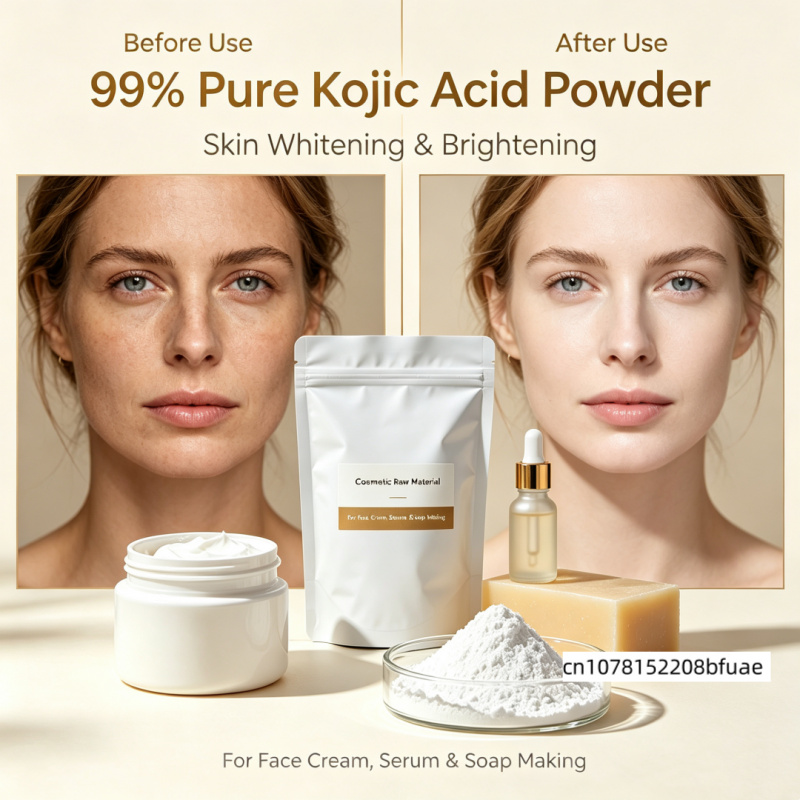 ผงโคจิกแอซิดบริสุทธิ์ 99% วัตถ - Soap Making Acid บทวิจารณ์และราคา