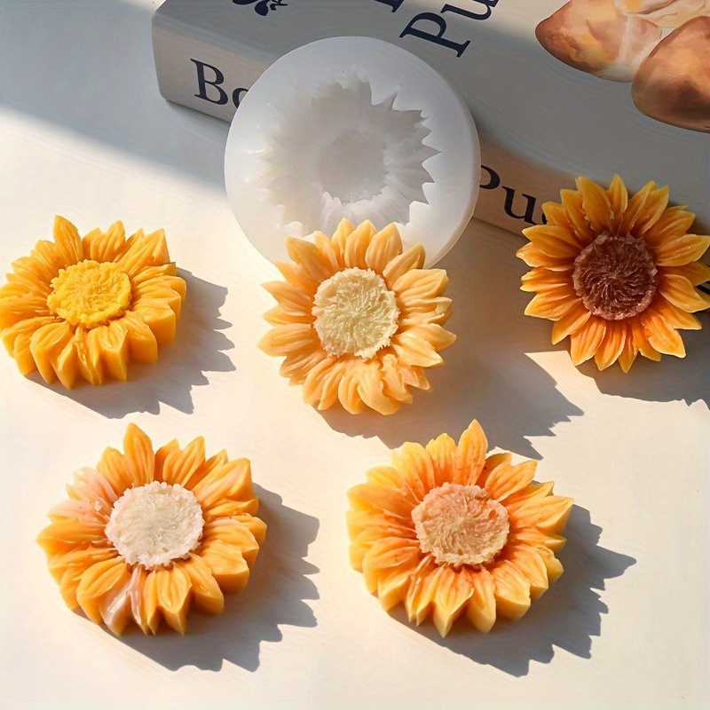 แม่พิมพ์ซิลิโคนรูปดอกทานตะวัน  - Soap Making Organic บทวิจารณ์และราคา