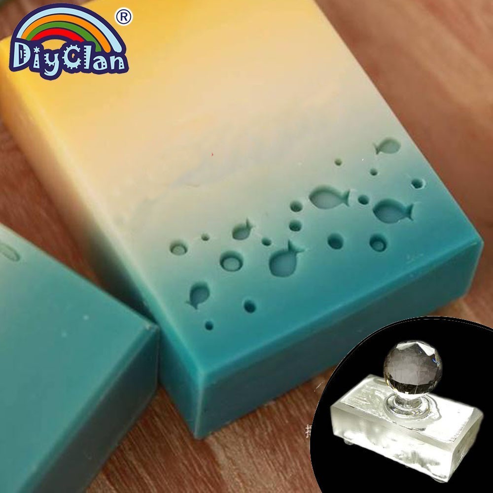 แสตมป์อะคริลิคทำมือลายปลาแสนน่ - Soap Making Websites บทวิจารณ์และราคา