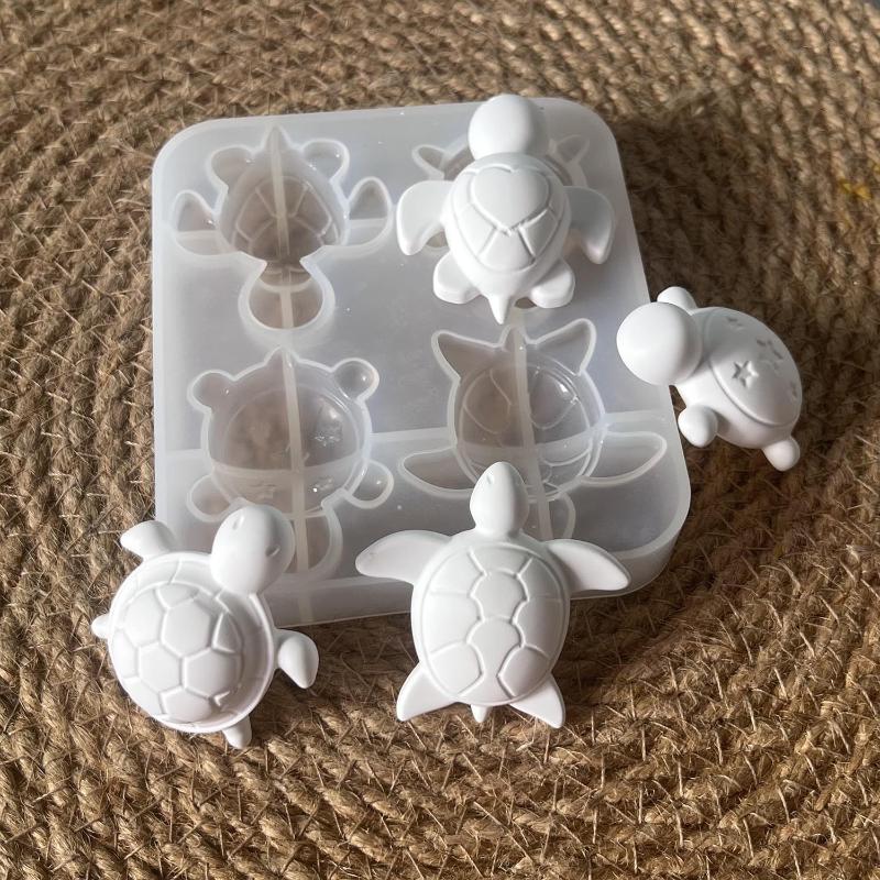 แม่พิมพ์ซิลิโคนรูปเต่าสี่ตัว ส - Soap Making Organic บทวิจารณ์และราคา