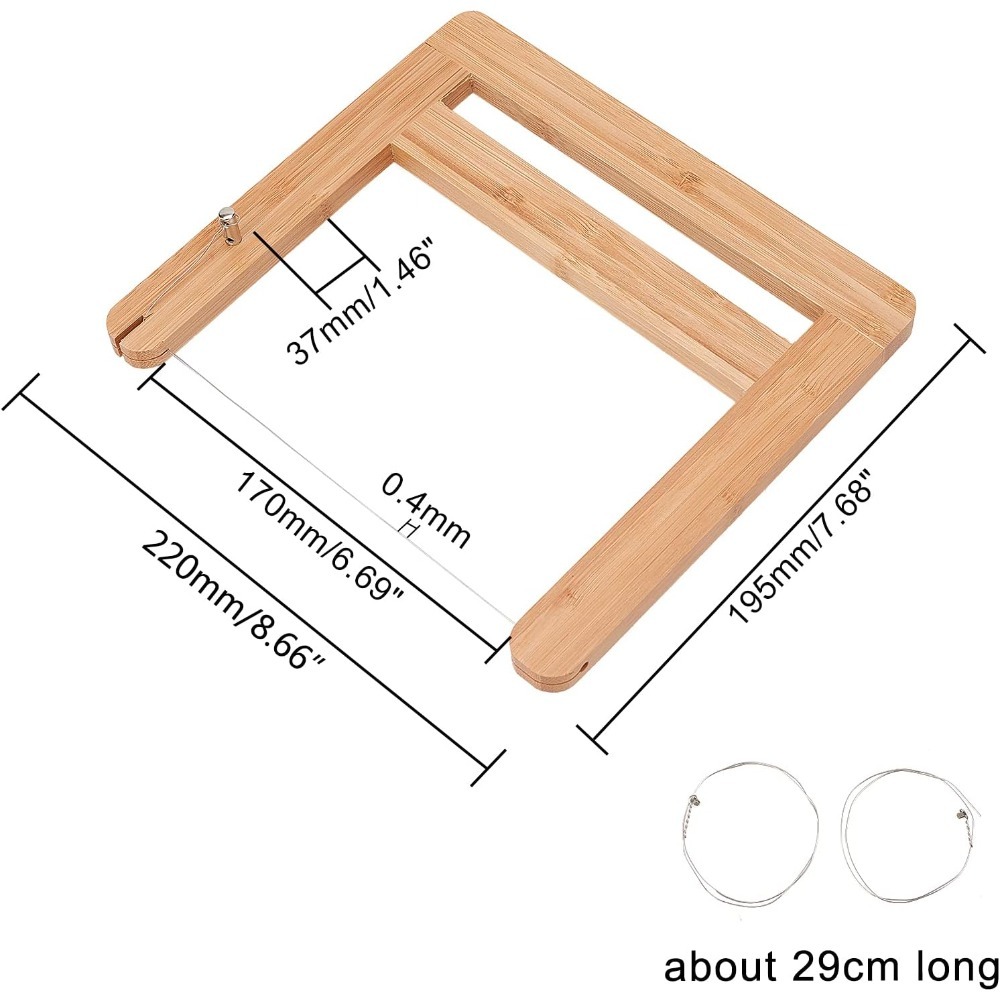 เครื่องตัดสบู่แบบลวดไม้ไผ่ ปรั - Soap Cutter Wire บทวิจารณ์และราคา