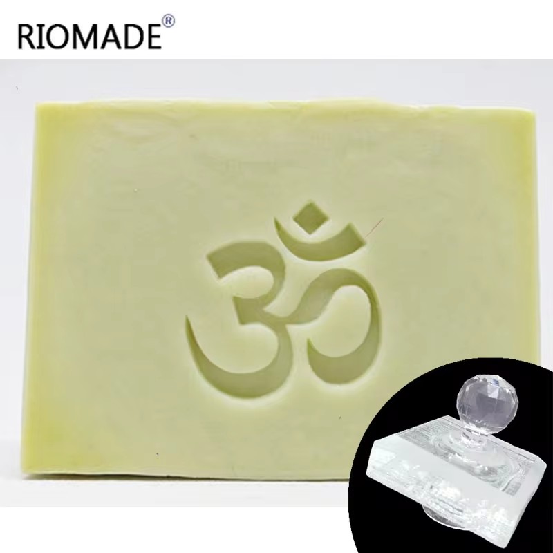 OM สัญลักษณ์สบู่แสตมป์อะคริลิค - Soap Making Websites บทวิจารณ์และราคา