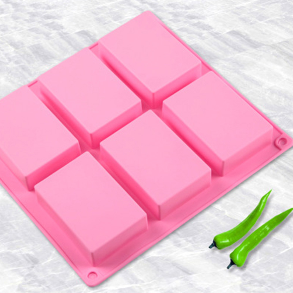 6 Cavity แม่พิมพ์ซิลิโคนสำหรับ - Soap Making Recipes บทวิจารณ์และราคา