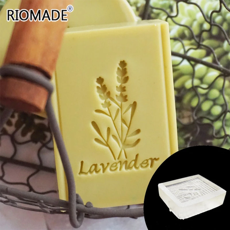 ลาเวนเดอร์คริลิคสบู่แสตมป์ธรรม - Soap Making Websites บทวิจารณ์และราคา