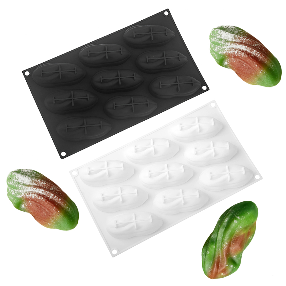 แม่พิมพ์ซิลิโคนรูปพิสตาชิโอ 1  - Soap Making Organic บทวิจารณ์และราคา