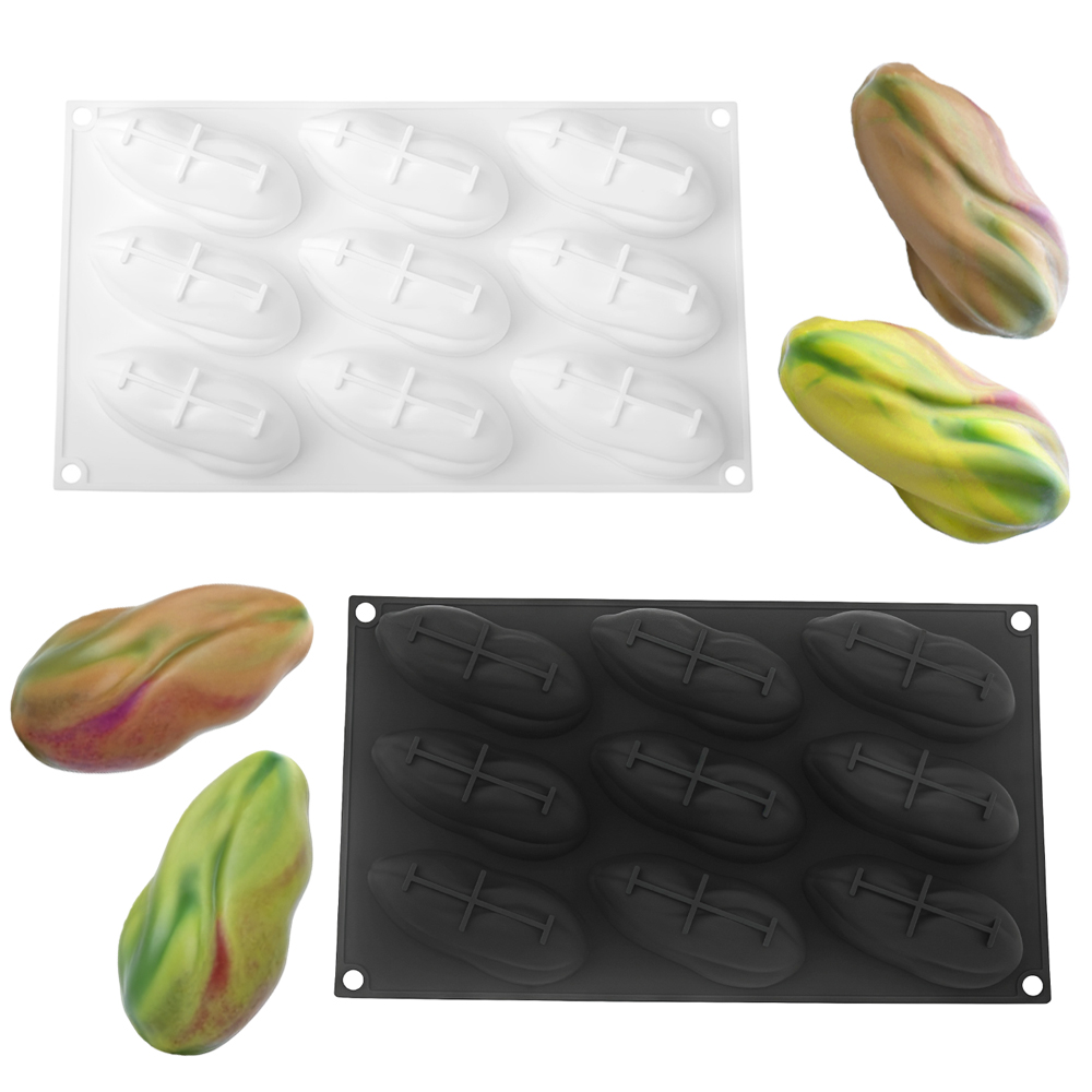 แม่พิมพ์ซิลิโคนรูปพิสตาชิโอ 1  - Soap Making Organic บทวิจารณ์และราคา