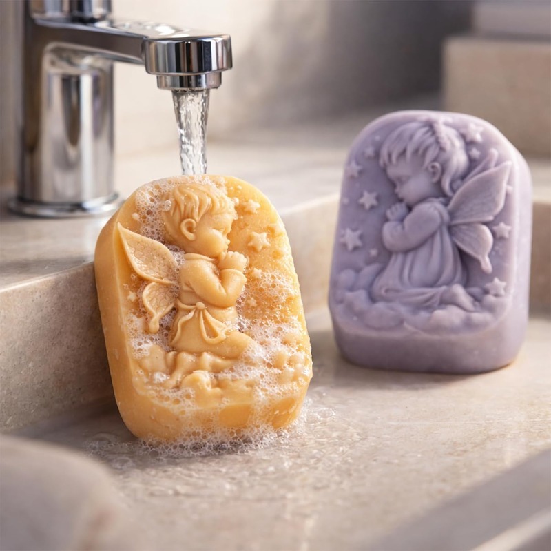 แม่พิมพ์ซิลิโคนรูปนางฟ้า สำหรั - Soap Making Recipes บทวิจารณ์และราคา