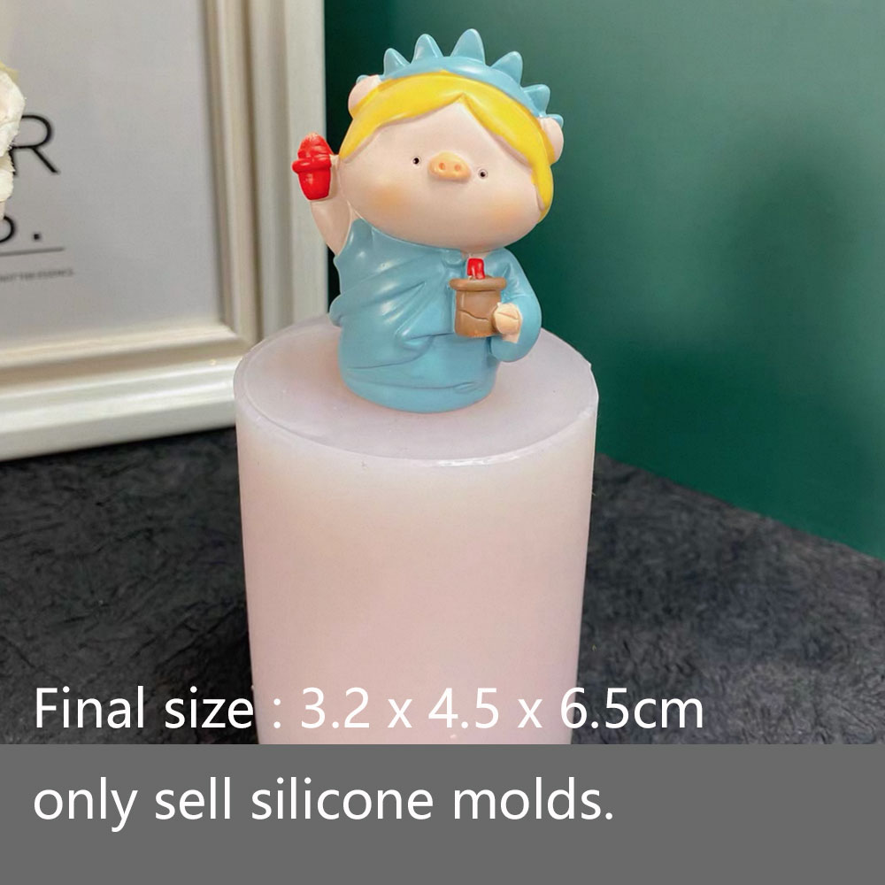 แม่พิมพ์ซิลิโคนรูปหมูนำโชค สำห - Soap Making Friend บทวิจารณ์และราคา
