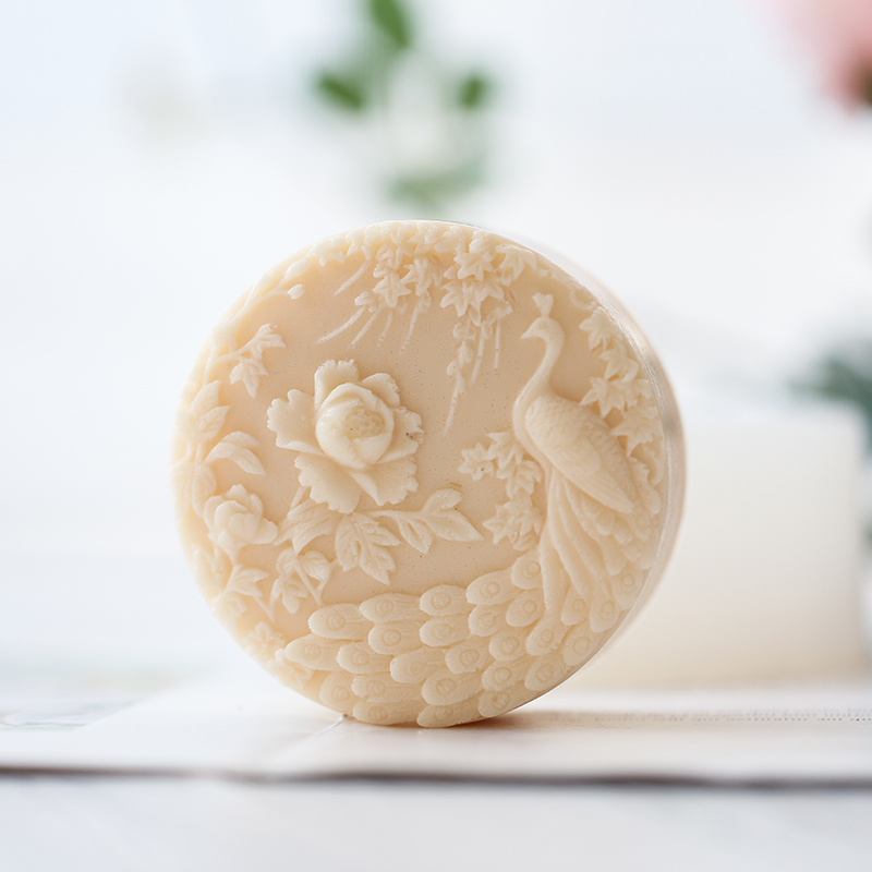 นกยูงดอกไม้รูปแบบซิลิโคนสบู่แม - Soap Making At Home บทวิจารณ์และราคา
